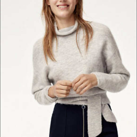 Wilfred Lorin Sweater  |  turtleneck, cropped  |  Aritzia, Wilfred - Picture 4 of 11